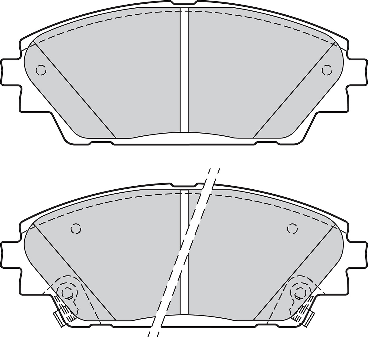 BRAKE PADS FIRST MAZDA CX-3 04.15